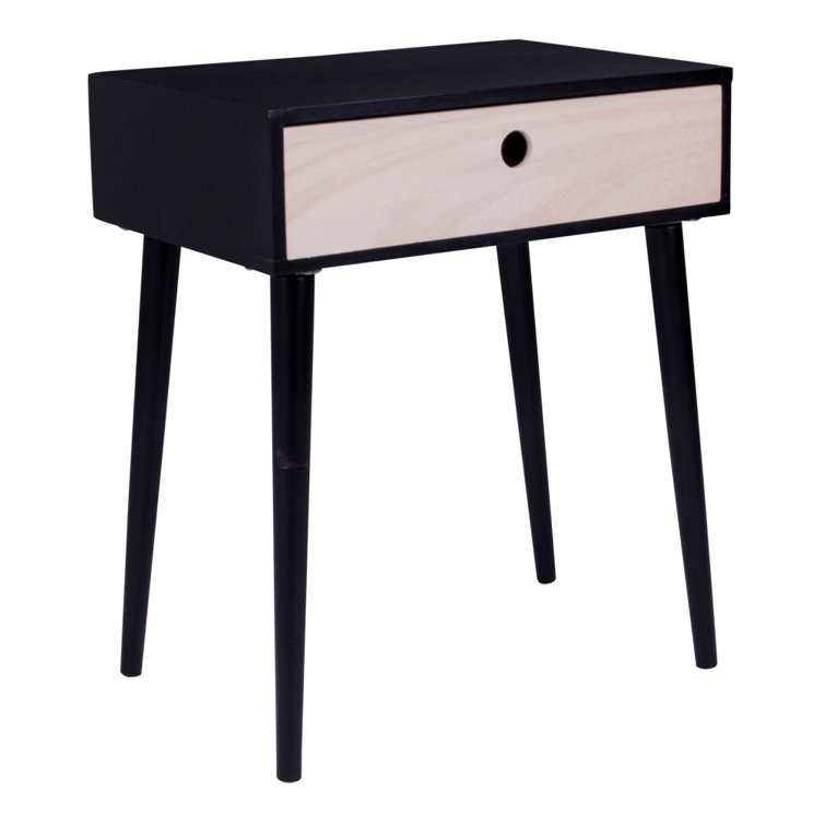Fjørde & Co Abbie 1 Drawer Bedside Table Wayfair.co.uk